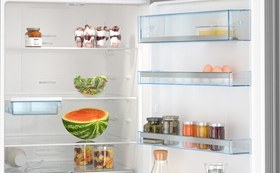 Resim Bosch KGN56LBE0N Seri 6 Siyah Buzdolabı 