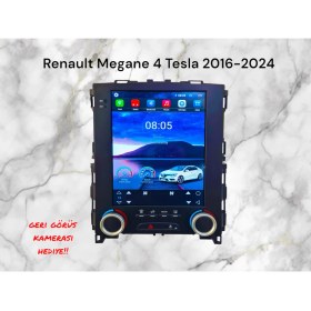 Resim Sonitron Renault Megane 4 Tesla 2016-2024 Yıl Uyumlu 9,7 Inç Android Multimedya Carplay+Android Auto+Navigasyon 