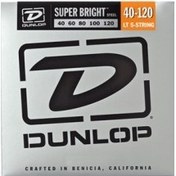 Resim Jim Dunlop DBSBS40120 Super Bright 5 Telli Bas Gitar Teli (40-120) 