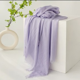 Resim Kadınlar için yumuşak ve nefes alabilen hafif eşarp - Rahat kıyafetler için çok yönlü düz renkli şal, rüzgar geçirmez ve sıcak, her gün için mükemmel 