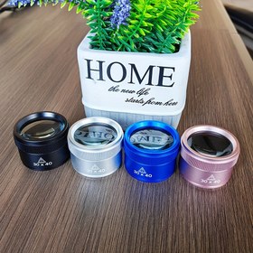 Resim Elde Taşınabilir Silindirik Makro Lens Takı, Pullar, Haritalar, Antikalar ve Elektronik İçin - Gül Altın, Mavi, Gümüş Gri, Siyah, Okuma Büyüteci, Mikroskop Lensi Renklerinde Mevcut 