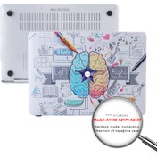 Resim Mcstorey Macbook Air M1 Kılıf 13inç A1932 A2179 A2337 Ile Uyumlu Brain 