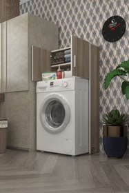 Resim Kenzlife çamaşır makinesi dolabı svetlana crd 130*066*20 banyo ofis 