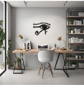 Resim Şık Metal Tablo Göz Kaş Eye Brow Metal Duvar Tablosu Soyut 