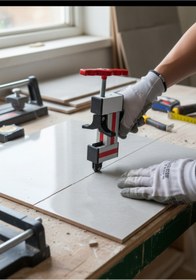 Resim Vulli Seramik Fayans Kesme Kırma Aparatı/Mengenesi 