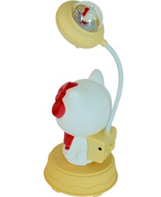 Resim TURKUAZ TASARIM&EVENTS Hello Kitty Desenli Kalemtraşlı Masa Lambası 