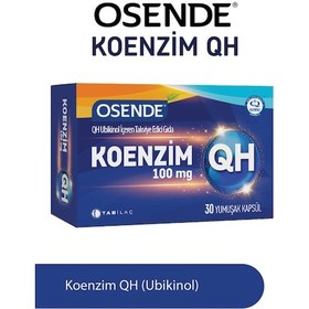 Resim Osende Koenzim Qh 100 Mg 30 Kapsül Aromasız 