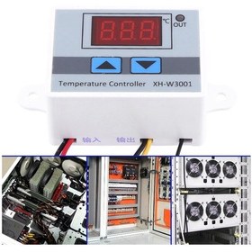Resim Wezone Ac220v Dijital Sıcaklık Kontrol Cihazı -50 C/+110 C 0.1 C Hassasiyetli, Abs Alev Engelleme, Su Geçirmez, Endüstriyel Kullanım 