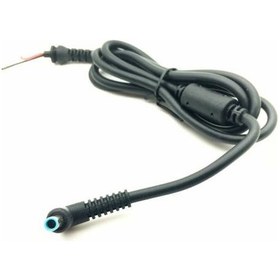 Resim Platoon Hp Notebook Adaptör Tamir Kablosu Mavi Uçlu 4.5mm 3.0mm 