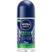 Resim Nivea Men Fresh Sensation - Erkek Roll On Deodorant 50ml 