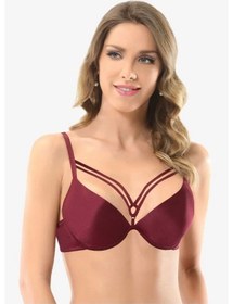 Resim Saklımoda Klasik Sütyen 3696 Bordo 
