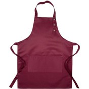 Resim Organic Bug Aşçı İçin Su Geçirmez Cepli Mutfak Önlüğü 307990635 Bordo 