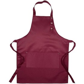 Resim Organic Bug Aşçı İçin Su Geçirmez Cepli Mutfak Önlüğü 307990635 Bordo 