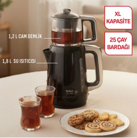Resim Tefal My Tea 1500 Watt Çay Makinesi - Siyah 