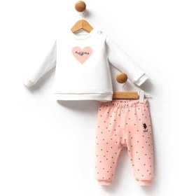 Resim U.s. Polo Assn 2'li Bebek Takımı Usb2765 Beyaz 