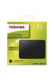 Resim Toshiba 2.5 1TB USB 3.0 Canvio Siyah HDTB410EK3AA 