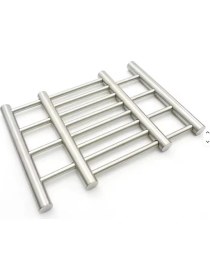 Resim İliva Çelik Açılır Kapanır Nihale - Çaydanlık ve Tencere Altlığı, Isıya Dayanıklı Paslanmaz Metal Ocak Üstü Altlık 