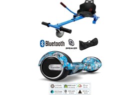 Resim Citymate Elektrikli Kaykay Scooter Hoverboard Akıllı Dengeli + Hover Kart + Çanta Full Paket 