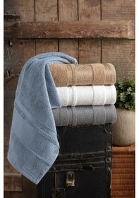 Resim Pierre Cardin 4'lü Bambu Yüz Havlusu Palm 