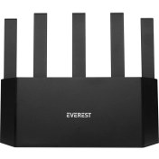 Resim Everest EWR-X3000-V1 AX3000MBPS Dualband 5*6dbi Anten Wısp+Ap+Repeater Destekli Kablosuz Wifi Router 