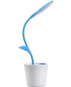 Resim Kalem Saklama Tepsisi, Öğrenci Sıra Lambası, Eğlenceli Miao Dokunmatik Şarj Lambası, Mavi, 10 10 41cm Mm 