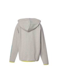 Resim Hummel Hmljarı Zıp Hoodıe Fermuarlı Hoodıe Çocuk Eşofman Üstü Gri Gri 
