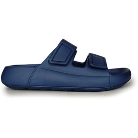Resim Oregon Shoes Feelup Comfort Taban Eva Erkek Plaj Havuz Deniz Günlük Cırtlı Terlik Lacivert 