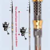 Resim Premium Karbon Fiber Olta - Uzun Mesafe Atış, Açık Deniz Kullanımı, Siyah Altın Vurgularla, Çoklu Boyutlar (210.01cm'den 3.29 metre'ye), Hafif & Dayanıklı, Balıkçılar İçin Mükemmel Tatil Hediyesi, Açık Deniz Balıkçılık Ekipmanı | Premium Balıkçılık Ekipmanları | Korozyona Dayanıklı Makara 