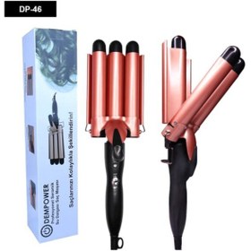 Resim DEMPOWER Dp-46 Profesyonel Seramik Kaplı Su Dalgası Saç Maşası 