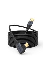 Resim Cablecreation Oculus Quest 2 128gb Vr Gözlük Uyumlu Type-c To Usb-a Kablo 5m Usb 3.1 