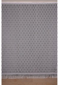 Resim Baklava Model Beyaz Renk Baklava Model Beyaz Renk Hazır İp Perde 300 245 Beyaz 