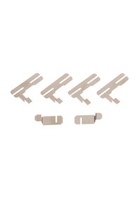 Resim 1set 18650 5s1p Nikel Kalınlığı 0.15mm Nokta Kaynağı Konnektörü Nikel Levhalar Elektrikli Matkap Kablosuz Kaplama Sac Çelik 