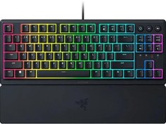 Resim Razer Ornata V3 TKL RGB Mecha-Membrane Switch Kablolu Oyuncu Klavyesi 