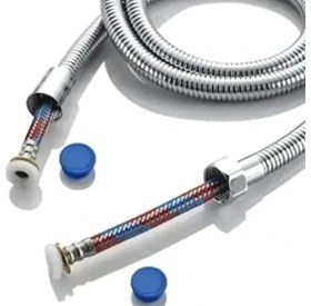 Resim Çelik Örgülü Duş Hortumu Shower Hose G1/2 Epdm, Yüsek Kalite Duş Hortumu 