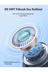 Resim TaoTronics Tt-bh115 Enc Mik. Mıknatıslı Boyun Askılı Bt Kulaklık Ipx5 30 Saat Müzik Bt 5.3 Çift Cihaz Desteği 