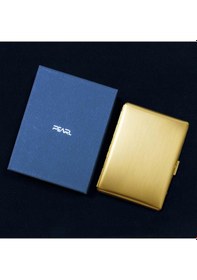 Resim Pearl Japan Cosmos Metal Uzun Sigara Tabakası Satin Gold 9lu 