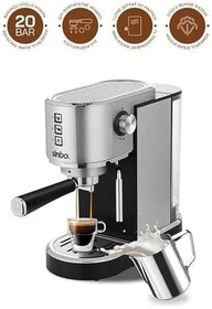 Resim Sinbo SCM-2987 Espresso Kahve Makinesi, Yüksek Basınçlı, Buharlı, 1L Su Haznesi, Gümüş 