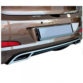 Resim Hyundai I20 Arka Tampon Plastik Difüzör 