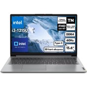 Resim IdeaPad 82QD00GMTX BT43 Intel Core i3 1215U 15.6" 24 GB RAM 1 TB SSD FHD W11Pro Laptop Lenovo