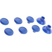 Resim Suntek Sony PS4/Slim Kontrolcü İçin 8in1 Thumb Grip Thumbstick Joystick Kapağı Mavi 
