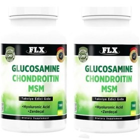 Resim Glukozamin Kondroitin Msm Hyaluronic Acid Zerdeçal 180 X 2 Ku 
