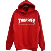 Resim Stonedfame Thrasher Baskılı Çocuk Sweatshirt 