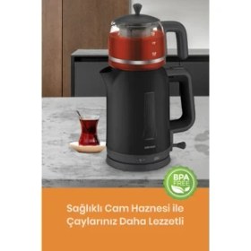 Resim Goldmaster Starblack 21 Parça Airfryer Sıcak Hava Fritöz Avantajlı Elektronik Evlilik Paketi Elektrikli Mutfak Çeyiz Seti 