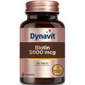 Resim DYNAVİT Biotin 5000 Mcg 100 Tablet 