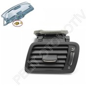 Resim Passat B6 Sol Ön Havalandırma Izgarası 3C1819701F (2006-2011) 