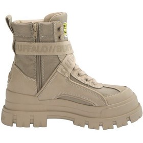 Resim Oxford Klasik Kadın 1622065 Buffalo Aspha Com1 - Vegan Nubuck/nylon - Beige Bej 