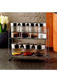 Resim Perotti Silva Metal 8 Parça Baharatlık Seti 