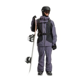 Resim Quiksilver Ultralight Stre Erkek Mor Snowboard Ceketi 