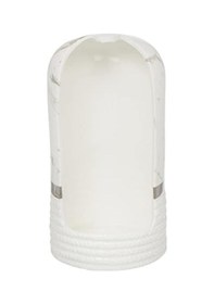 Resim D-20815 Bergama Silver Tuvalet Fırçası, Gri, Standart Siyah 