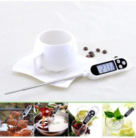 Resim Termometre Sıvı Gıda Et Su Yiyecek Sıcaklık Ölçer Mutfak Thr138x 